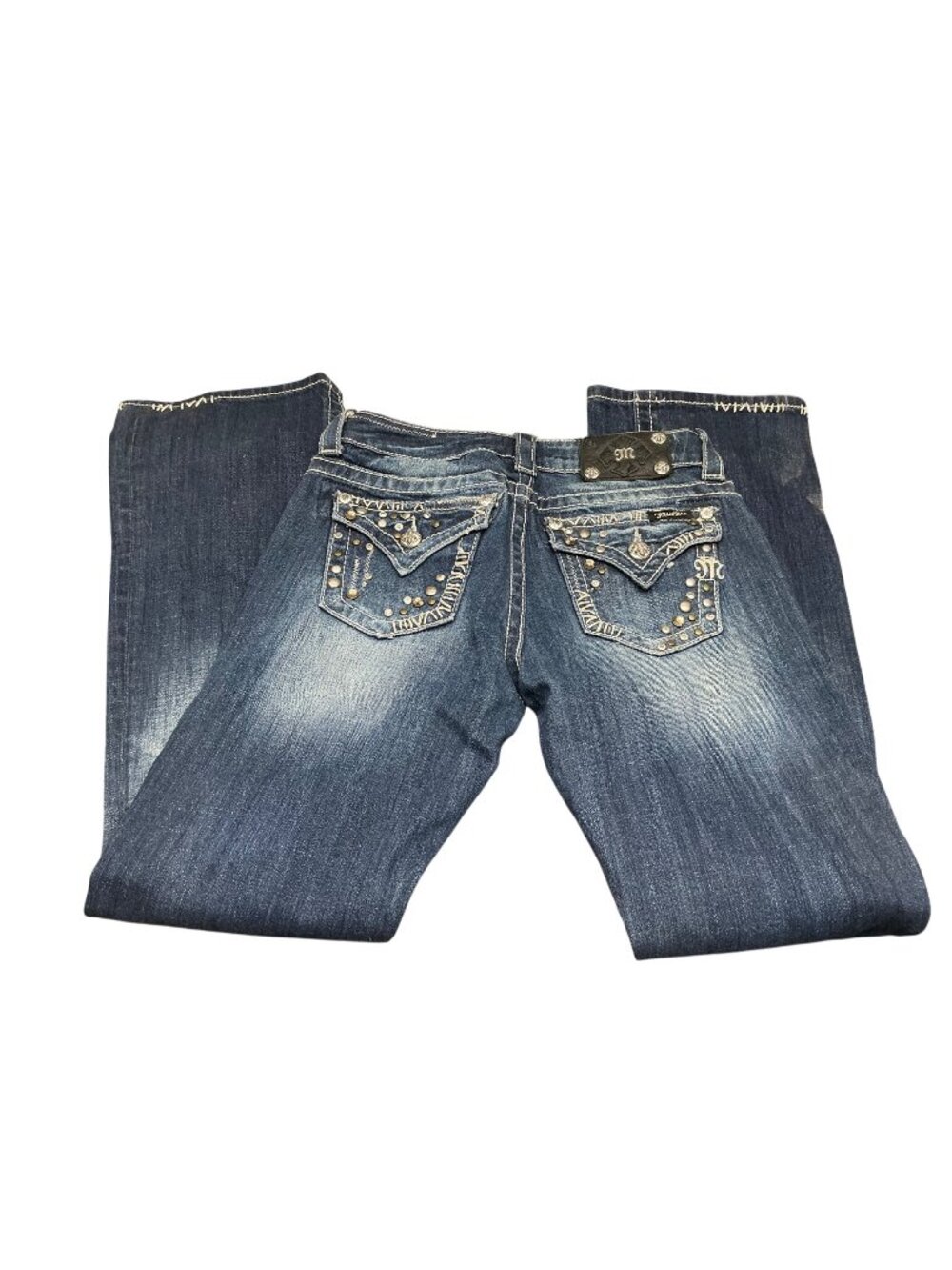 Miss Me Embellished Flap Pocket Bootcut Jeans Women’s Size 25